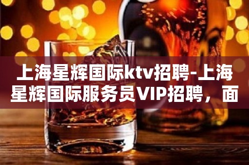 上海星辉国际ktv招聘-上海星辉国际服务员VIP招聘，面试零入