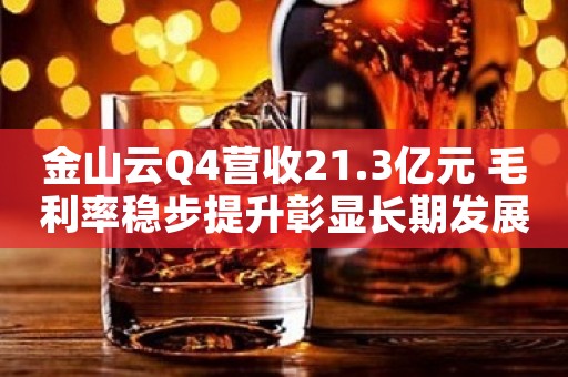 金山云Q4营收21.3亿元 毛利率稳步提升彰显长期发展韧性