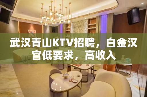 武汉青山KTV招聘，白金汉宫低要求，高收入