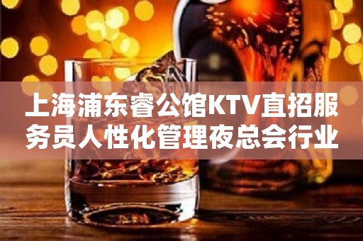 上海浦东睿公馆KTV直招服务员人性化管理夜总会行业的魅力