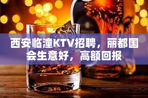 西安临潼KTV招聘，丽都国会生意好，高额回报