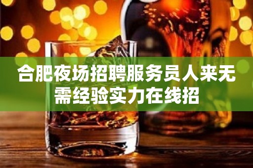 合肥夜场招聘服务员人来无需经验实力在线招