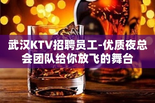 武汉KTV招聘员工-优质夜总会团队给你放飞的舞台