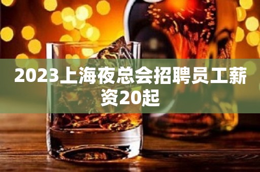 2023上海夜总会招聘员工薪资20起