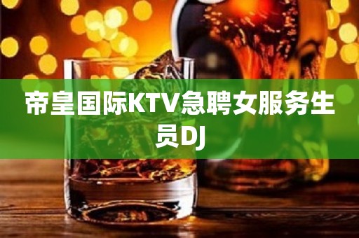 帝皇国际KTV急聘女服务生员DJ 帝皇国际KTV急聘女服务生员DJ