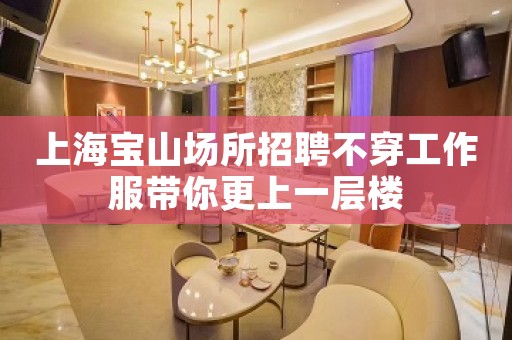 上海宝山场所招聘不穿工作服带你更上一层楼