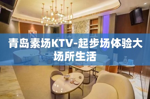 青岛素场KTV-起步场体验大场所生活