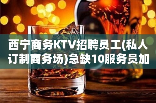 西宁商务KTV招聘员工(私人订制商务场)急缺10服务员加入
