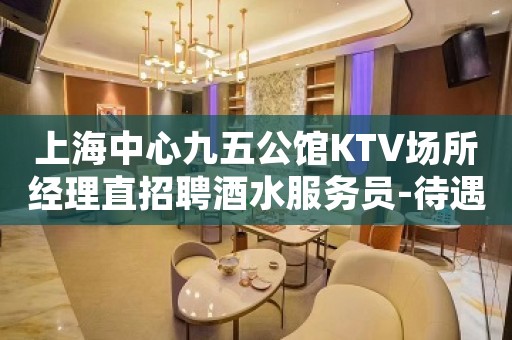 上海中心九五公馆KTV场所经理直招聘酒水服务员-待遇好直招