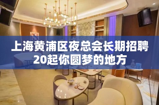 上海黄浦区夜总会长期招聘20起你圆梦的地方
