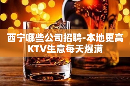 西宁哪些公司招聘-本地更高KTV生意每天爆满