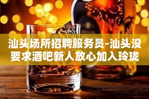 汕头场所招聘服务员-汕头没要求酒吧新人放心加入玲珑剔透