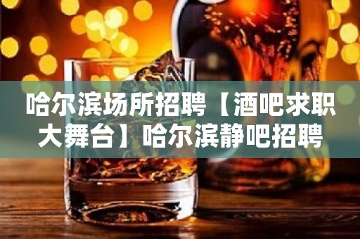 哈尔滨场所招聘【酒吧求职大舞台】哈尔滨静吧招聘