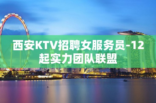 西安KTV招聘女服务员-12起实力团队联盟