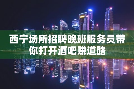 西宁场所招聘晚班服务员带你打开酒吧赚道路