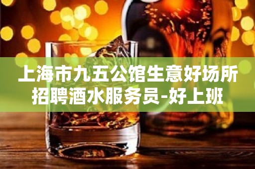 上海市九五公馆生意好场所招聘酒水服务员-好上班