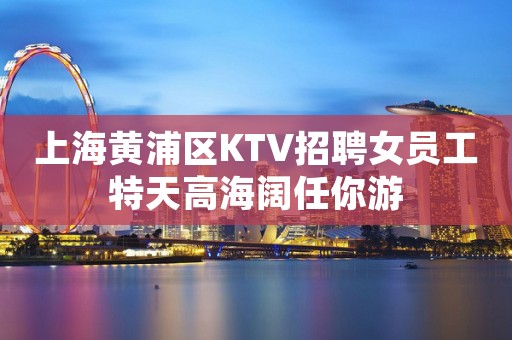 上海黄浦区KTV招聘女员工特天高海阔任你游