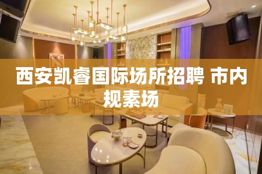 西安凯睿国际场所招聘 市内规素场