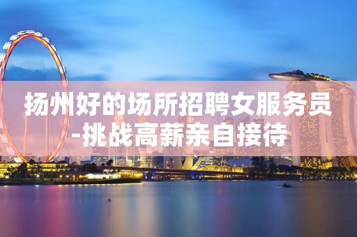 扬州好的场所招聘女服务员-挑战高薪亲自接待