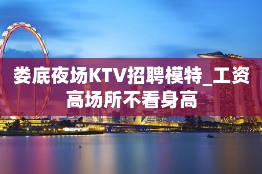 娄底夜场KTV招聘模特_工资高场所不看身高