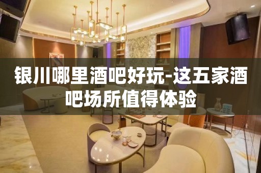 银川哪里酒吧好玩-这五家酒吧场所值得体验